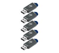 HP - Unidad Flash USB 3.0 de 64 GB x 900 W, Paquete de 5 | Tipo-A, diario y avanzado para almacenar y compartir, almacenamiento portátil fiable, duradero