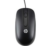 HP USB 1000dpi Laser Mouse - Ratón (USB, Laser, Oficina, Negro, Ambidextro, Monótono)