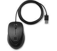 HP USB Fingerprint Ratón con Sensor de Huellas Negro