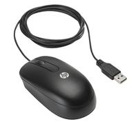 Hp usb optical scroll mouse - ratón (usb, Óptico, oficina, negro, am