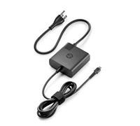 HP USB Type-C, 1.7 A at 90 VAC and maximum load, 47 to 63 Hz, 65 W, < 8.0 A Cargador