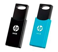 HP v212w 64GB USB 2.0 Pack 2 Unidades Negro/Azul