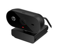 HP HP webcam 325 FHD Conéctate al instante con la webcam FHD 1080p de gran angular, enfoque automático, y corrección de luz para videollamadas perfectas