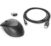 Hp wireless premium mouse - ratón (ambidextro, laser, rf inalámbrico
