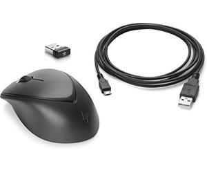 Hp wireless premium mouse - ratón (ambidextro, laser, rf inalámbrico