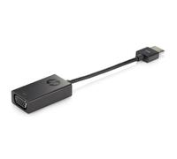 HP ABB - Adaptador HDMI a VGA (X1B84AA), Color Negro