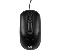 HP X900 Ratón Óptico 1000DPI Negro