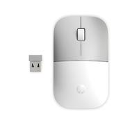 HP Z3700 - Ratón Inalámbrico (1200 PPP, 3 Botones y Rueda de Desplazamiento, Batería 16 Meses de Duración, Tecnología LED, USB y Windows), Blanco Cerámica