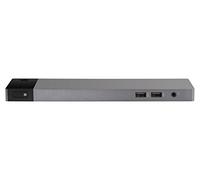 HP ZBook 200W Thunderbolt 3 Dock Thunderbolt 3 Negro, Plata - Base (Cable, Thunderbolt 3, ZBook 17 G3, Negro, Plata)