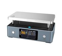 HP20 - Precalentador de placa caliente de soldadura de 200 W, mini estación de soldadura PD3.1, herramienta de calefacción digital de temperatura constante de 350 ℃ (cargador rápido de 140 W)