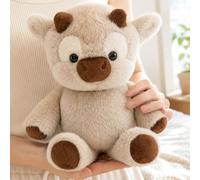 Hpbaggy Peluche Vaca Que Corre,45 cm Juguete Suave de Becerro Corriendo