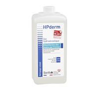 HPderm - Gel hidroalcohólico para desinfección de manos - Botella de 1 litro