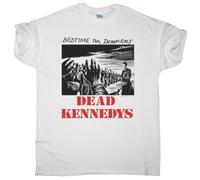 HPDFRRUYIOO Dead Kennedys Bedtime FOR Democracy T-SHIRTWhiteL