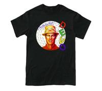 HPDFRRUYIOO Devo Q Are We Not Men Men's T Shirt SizeBlackL