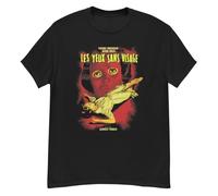 HPDFRRUYIOO Eyes Without a Face (1960) t-shirtBlackM