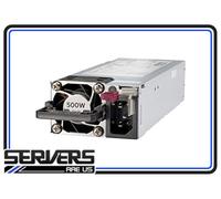 HPE 865408-B21 500W Flex Ranura Platino Hot Plug Bajo Halógeno Poder Fuente Kit