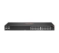 HPE Aruba 6000 24G 4SFP Switch Europe, R8N88A#ABB, Color Negro