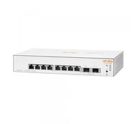 HPE Conmutador Aruba InstantOn 1930 - 10 puertos (8x Gigabit, 2x SFP), sin ventilador - EU