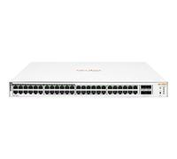 HPE Aruba Networking Aruba Instant On 1830 48G 24p Class4 PoE 4SFP 370W Gestionado L2 Gigabit Ethernet (10/100/1000) Energía sobre Ethernet (PoE) 1U