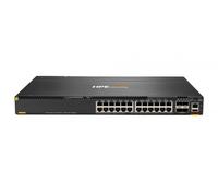 HPE Aruba Networking CX 6300M 24-port 1GbE Class 4 PoE and 4-port SFP56 Switch