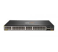 HPE Aruba Networking CX 6300M 48-port Smart Rate 1/2.5/5GbE Class 6 PoE and 4-port SFP56 Switch