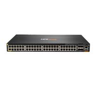 HPE Aruba Networking Switch CX 6300M 48G CL4 PoE - Conmutador Gestionado L3 con 48 Puertos Gigabit PoE Clase 4 y 4 Puertos SFP56, 1U, Montaje en Rack