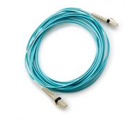 HPE LC to LC Multi-mode OM3 2-Fiber 0.5m 1-Pack Fiber Optic Cable