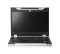 HPE LCD8500 - Consola KVM - USB - 18,51" (18,51" Visualizable) - Montaje en rack - 1600 x 1200 - 187 cd/m² - 700:1 - 16 ms - Plata - 1U - para ProLiant DL20 Gen9, DL360p Gen8, DL3 80 Gen9, DL580 Gen9,