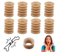 Hperu 9 Piezas Divertidas de Broma para el Cuello, Juguete de Truco de plástico Reutilizable para Comedia, Magia de Primer Plano, Payaso y Suministros para Fiestas de Halloween