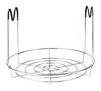 Hperu Kit de conservas, estante para tarros de conservas de acero inoxidable con asas largas, estante universal para tarros de boca regular y boca ancha, conservación del hogar