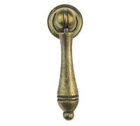 Hperu Pomos para cajones, pomos antiguos de aleación de zinc de una sola gota, tiradores decorativos creativos retro para cajones, para aparador, armario, muebles, herrajes