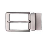 Hperu Reemplazo de hebilla de cinturón reversible de aleación - Hebilla de cinturón de pasador rectangular de una sola punta - Se adapta a cinturones de 1, 3 a 1, 34 pulgadas de ancho