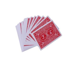 Hperu Ver a través de Tarjeta Secreta marcada Juguetes mágicos Simples para Juego de Cartas, Accesorios mágicos, Cartas mágicas