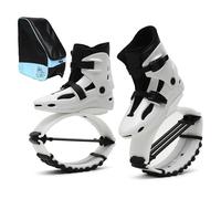 HPFHSJ Zapatos de Rebote Botas de Salto para Adultos con Ajuste Ajustable, con resortes de tensión, para Ejercicio y diversión(M)