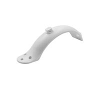 HPGHZNYNMK Guardabarros duradero para Xiaomi Mijia M365 M187 Pro, guardabarros eléctrico contra salpicaduras de neumáticos con luz trasera trasera, accesorios para scooter (blanco)