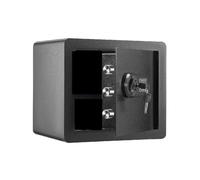 HPHPH Caja Fuerte, Caja de Seguridad electrónica Cubbic Fit de 0,5" con Acceso Digital y Llaves de anulación for Guardar Dinero, Joyas y Documentos Resistente, Seguro, Interior y Exterior.