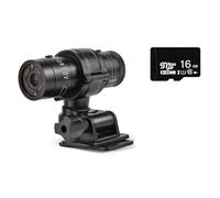 HPHPH Camara Deportiva, Bicicleta Deportes Cámara Bicicleta de montaña Motocicleta Acción Mini Cámara DV F9 Videocámara Full 1080p HD Car Video Recorder,Al Aire Libre, Deportes, Vídeo(Add 16G Card)