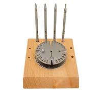 HPHPH Herramienta de Mantenimiento de Relojes Desmontaje y Montaje de 360 Grados de la Rueda giratoria y la Espiral