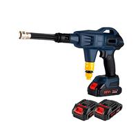 HPHPH Lavadora De Coche Eléctrica De Alta Presión Sin Escobillas De 3200W Y 150bar, Herramienta Eléctrica Portátil Multifunción Inalámbrica For Batería De 18v(1 Battery Plug)