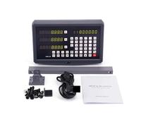 HPHPH Pantalla de Lectura Digital DRO de 2 o 3 Ejes con señal TTL de 80 V a 250 V for tornos, fresadoras y mandrinadoras CNC, Visualizador Digital(SNS-3V)