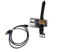 HPHPH Probador de cronómetro de Reloj TGBC, calibración de Reloj mecánico, Herramienta de reparación de relojeros Utilizada con PC, cronógrafo de teléfono móvil, Cable USB