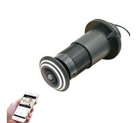 HPHPH Videoportero WiFi, Tuya Video Mirilla Cámara Detección de Movimiento Visor de Puerta Video-Ojo Intercomunicador inalámbrico Seguridad for el hogar Registro automático,Domotica