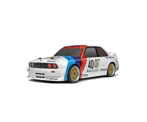 HPI Racing RS4 Sport 3 BMW M3 E30 Warsteiner 1:10 RC Modelo de Coche Eléctrico Cochecito de Turismo de tracción Total (4, Blanco, Azul, Negro, Rojo