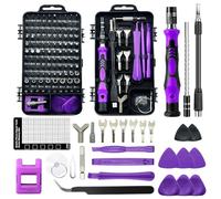 HPiano 135 en 1 Kit de Destornillador Precision,Juego de Destornilladores de Precisión,Set Herramientas Precision Reparación para reparar Iphone, Macbook Pro, PS, PC, Relojes y Gafas