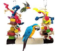 HPiano Juguetes para Pajaros, Juguetes para Columpios de Pájaros,Juguetes para Pájaros Colorful Columpio para Loros Accesorios Jaula Pajaros Bite Toy,Columpios para Pájaros Loros Hamacas para Pájaros