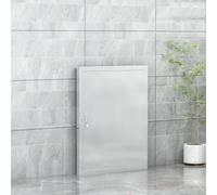 HPIRFYE Puerta Empotrada de Acero Inoxidable con Manija,Escotilla de Inspección para Isla de Cocina Exteri,para Isla de Barbacoa, Estación de Parrilla,Armario Exterior,Fácil de Instalar