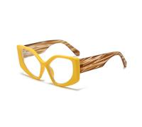 HPIRME Gafas de moda con marco retro para fotografía callejera (6167-C9)