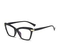 HPIRME Gafas de sol estilo ojo de gato con polígono de cristal, 3, talla única