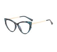 HPIRME Gafas de sol estilo ojo de gato para mujer, moda, bicolor, montura grande.