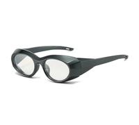 HPIRME Gafas de sol polarizadas de moda urbana con protección a prueba de viento (gris oscuro)